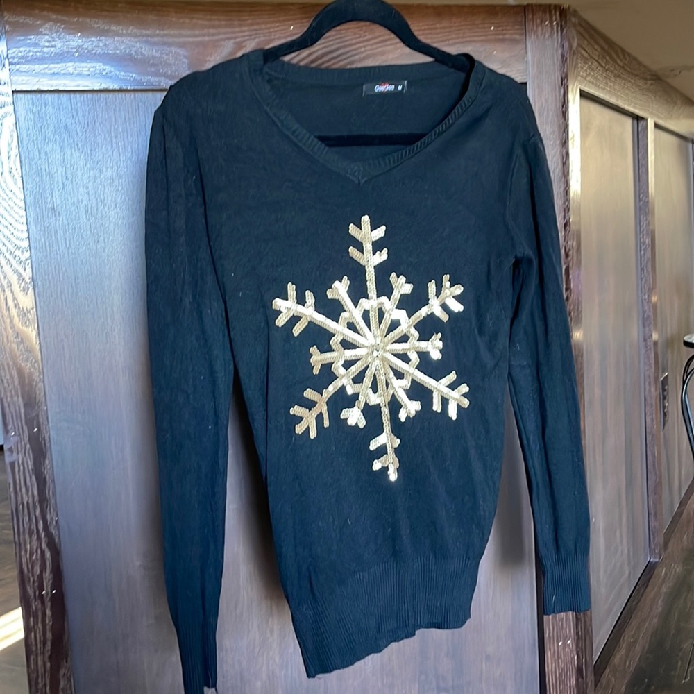 GeeGee snowflake sweater
